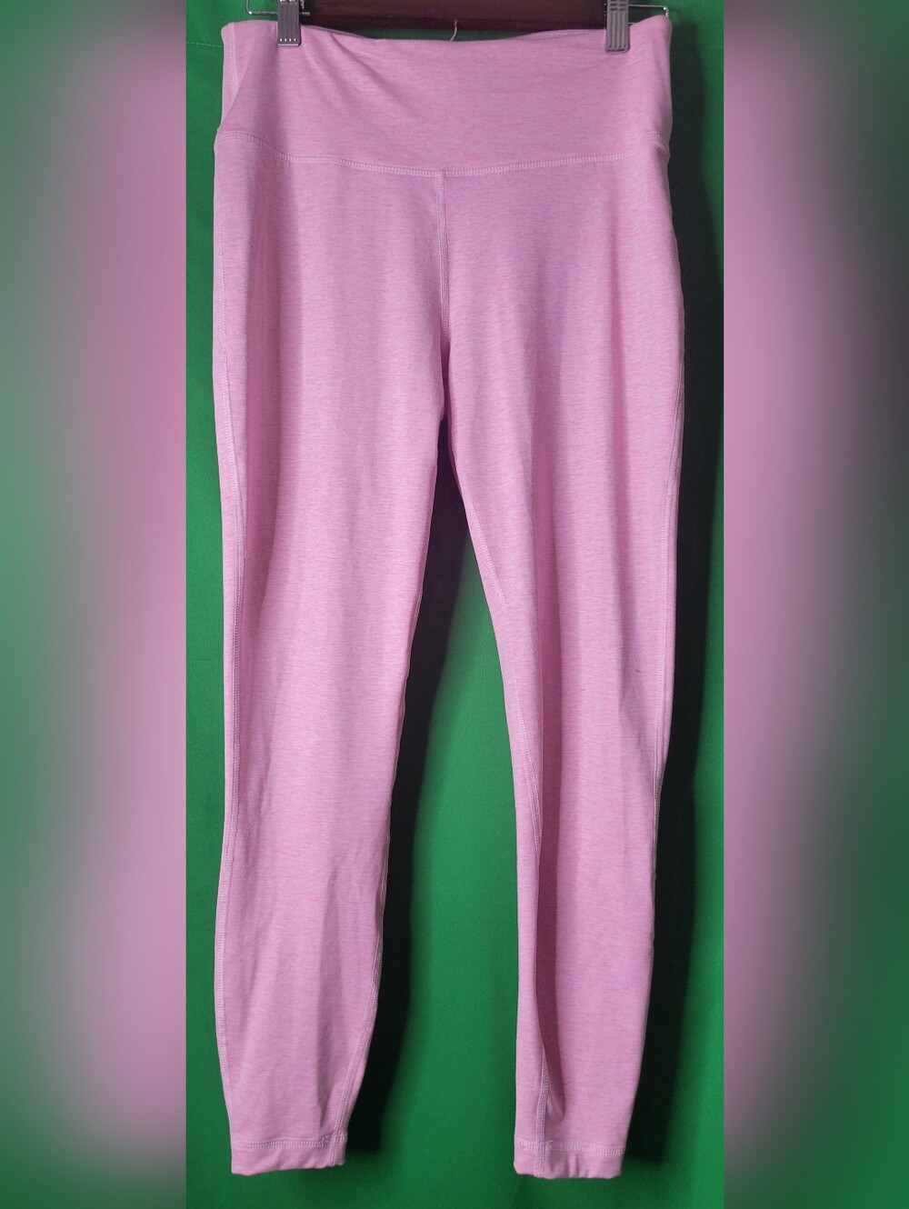 Womens Zelos Medium Pink Cotton Blend Leggings Active Performance Yoga   Workout